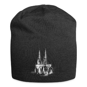 Cathédrale de Cologne Cologne Kölsch Carnaval Carnaval - Bonnet en jersey - charbon - Devant