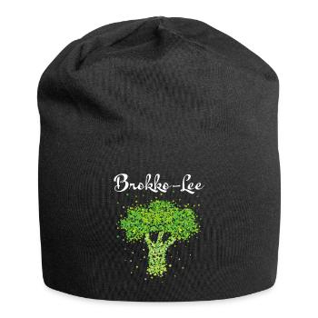 Brocoli Costume Remplacement Carnaval Cadeau Carnaval - Bonnet en jersey - noir - Devant