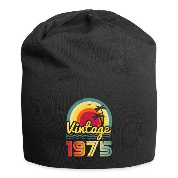 Millésime 1975 - Bonnet en jersey - noir - Devant