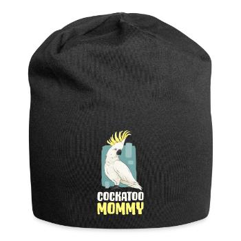 Cadeau Cockatoo Mommy Bird - Bonnet en jersey - noir - Devant