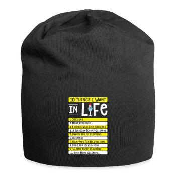 Chicken Agriculture Chicken Lovers Farming - Jersey Beanie - black - Front