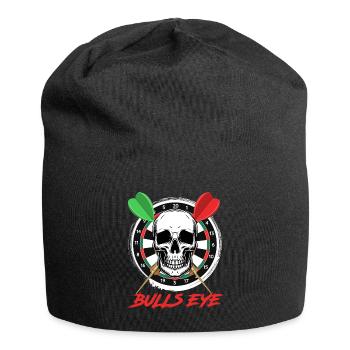 Bullseye Darts Bone Face Dartboard Dart - Bonnet en jersey - noir - Devant