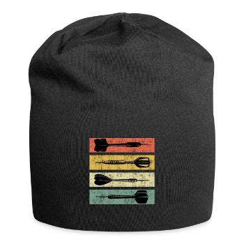 Fléchettes Flèches Dart Accessoires Fléchettes Fléchettes - Bonnet en jersey - noir - Devant