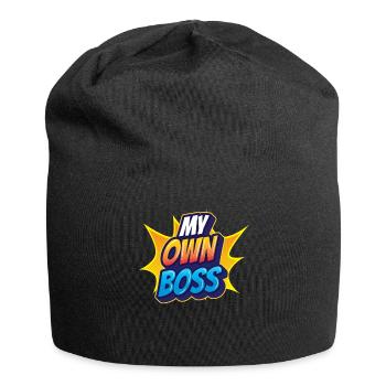 My Own Boss Self-Employed Freelancer - Jersey Beanie - black - Front
