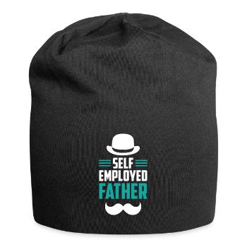 Père indépendant Pigiste Indépendant - Bonnet en jersey - noir - Devant