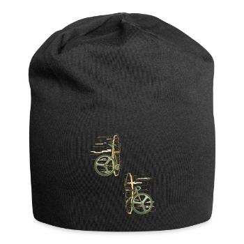 Bicycle Portal Teleporter Beamer - Jersey Beanie - black - Front