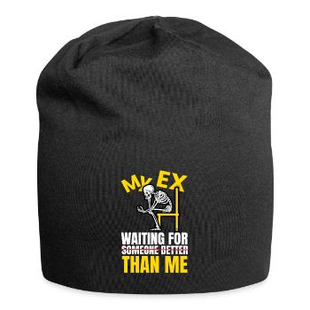 Mon ex attend que moi divorce - Bonnet en jersey - noir - Devant