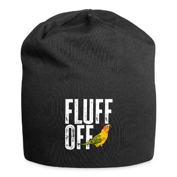 Molinasittich Perroquet Oiseau Perruche du Soleil - Bonnet en jersey - noir - Devant
