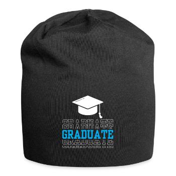 Graduate Graduate AwardEd School Graduate - Jersey Beanie - black - Front