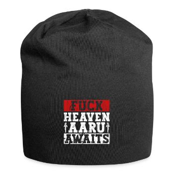 Fuck Heaven Aaru vous attend - Mythologie égyptienne - Bonnet en jersey - noir - Devant