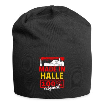 Kiel - Jersey-Beanie - Schwarz - Vorne