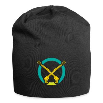 Speerfischen Harpune Taucher Tauchen - Jersey-Beanie - Schwarz - Vorne