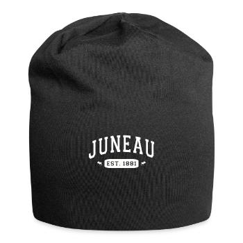 Alaska Gift USA Nature Bear Denali Grizzly Forest - Jersey Beanie - black - Front