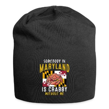 Crabe Tshirt Crabe Crevettes Scorpion Homard - Bonnet en jersey - noir - Devant