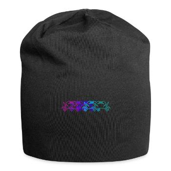Alaska Geschenk Kinder Herren Damen USA Natur Eis - Jersey-Beanie - Schwarz - Vorne