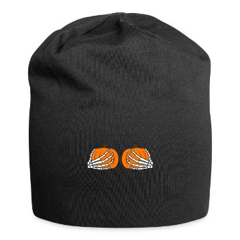 Halloween Tshirt Halloweenparty Mörder Killer Tod - Jersey-Beanie - Schwarz - Vorne