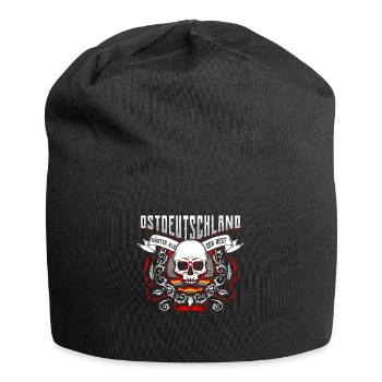 Ostdeutschland Geschenk Osten Ossi DDR Ostalgie - Jersey-Beanie - Schwarz - Vorne