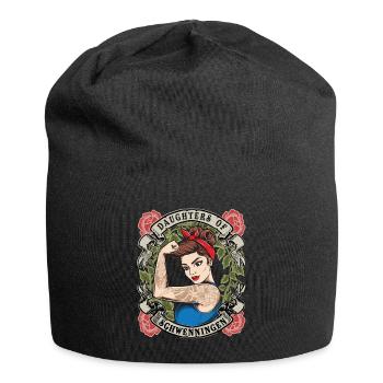 Schwenningen Cadeau aux filles de Schwenningen - Bonnet en jersey - noir - Devant