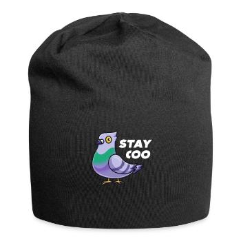 Stay Coo Funny Pigeon Shirt Vogelliebhaber Besitzer - Jersey-Beanie - Schwarz - Vorne