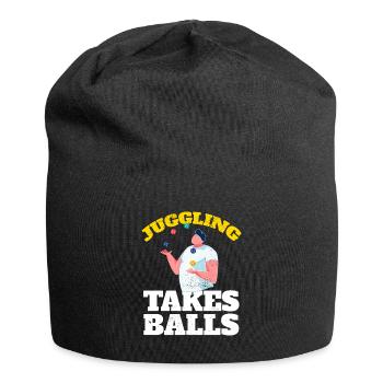 Jongler prend des balles Jongler Jongler - Bonnet en jersey - noir - Devant