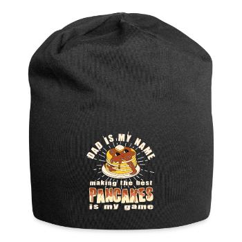 Papa est mon nom - Funny Pancake Maker - Bonnet en jersey - noir - Devant