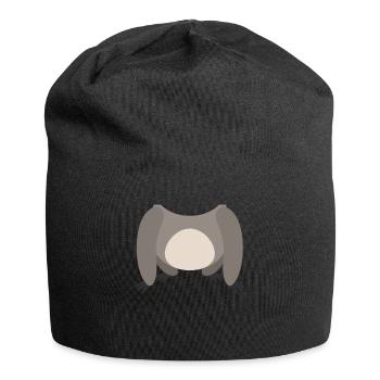 Funny Animal Sloth Costume For Halloween - Jersey-Beanie - Schwarz - Vorne