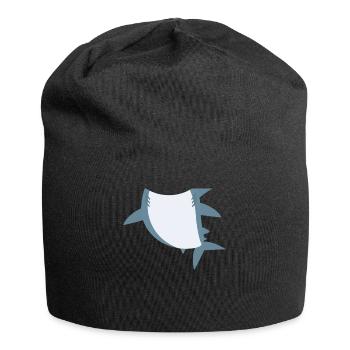 Funny Animal Shark Costume For Halloween - Jersey Beanie - black - Front