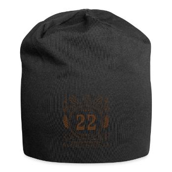 Retro Vintage Age 22 ans Naissance Née Bière - Bonnet en jersey - noir - Devant