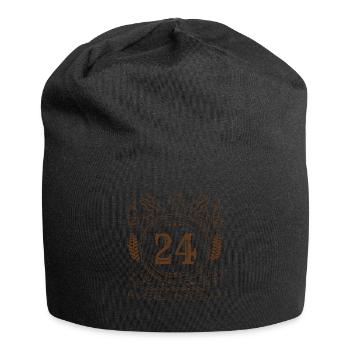 Retro Vintage Age 24 Year Old Birth Born Beer - Jersey-Beanie - Schwarz - Vorne