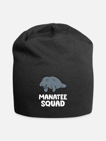 Manatee-Kader Team Manatee - Jersey-Beanie - Schwarz