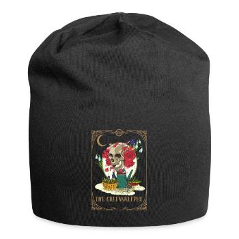 Keeper Plants Tarot Card Occult Club Gothic - Jersey Beanie - black - Front