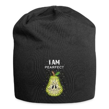 Costume de poire Remplacement Carnaval Confettis - Bonnet en jersey - noir - Devant