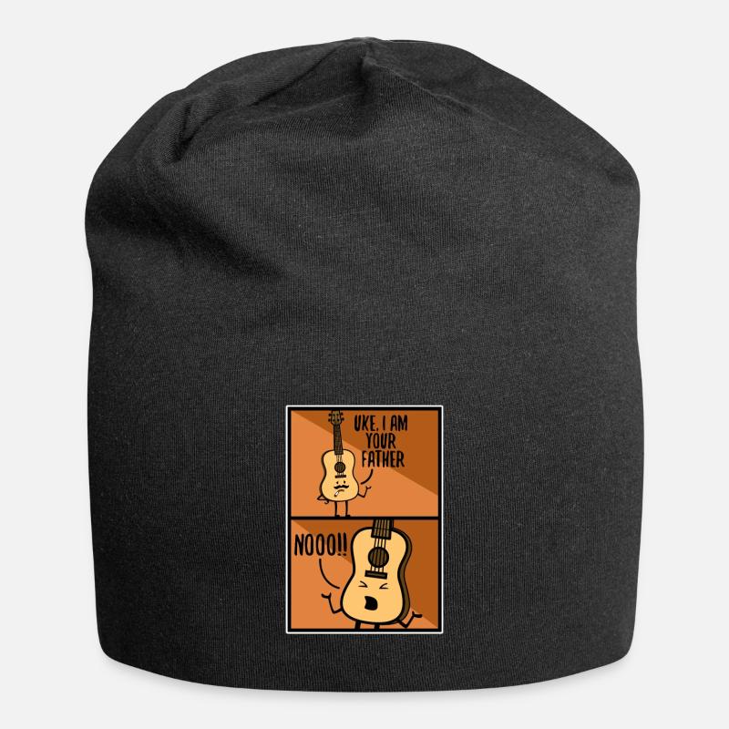 Uke i am your father - Jersey Beanie - black