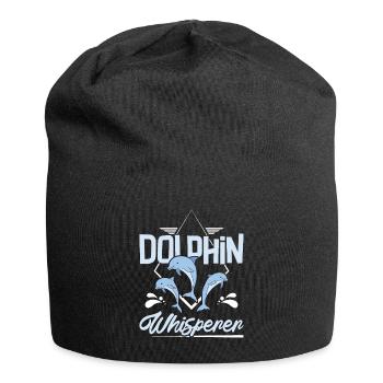 Dolphin whisperer - Jersey-Beanie - Schwarz - Vorne