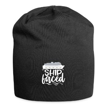 Kreuzfahrt - Jersey-Beanie - Schwarz - Vorne