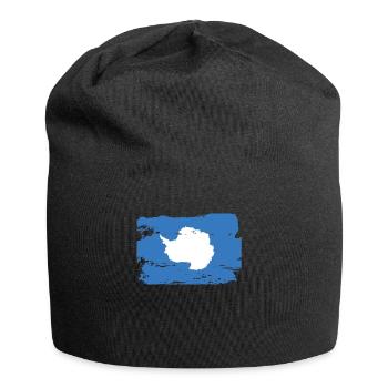 Drapeau officiel de l’Antarctique Pays antarctique - Bonnet en jersey - noir - Devant