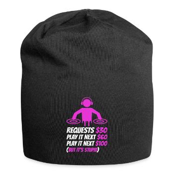DJ Request - Jersey-Beanie - Schwarz - Vorne