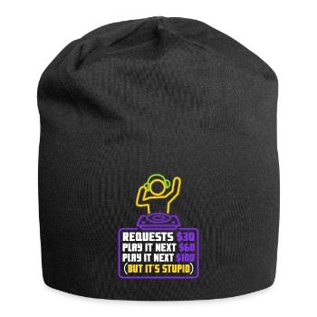 DJ Request - Jersey-Beanie - Schwarz - Vorne