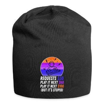 DJ Request - Jersey-Beanie - Schwarz - Vorne