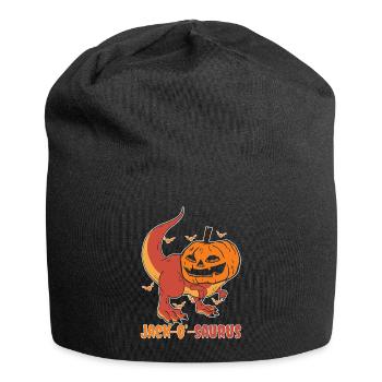 Celebrate Halloween Dinosaur Lifestyle Spooky - Jersey Beanie - black - Front