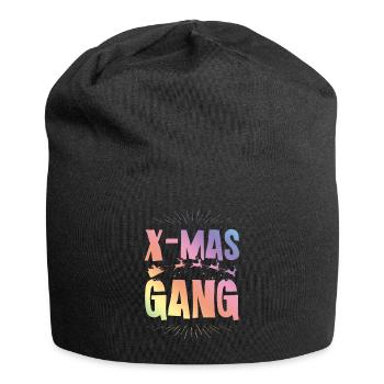 X-mas Gang - Jersey Beanie - black - Front