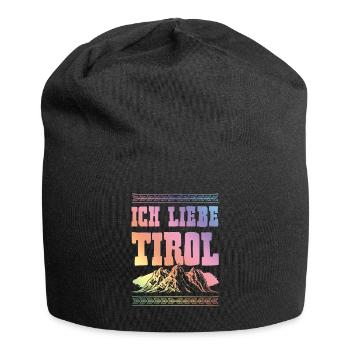 J’adore le Tyrol - Bonnet en jersey - noir - Devant