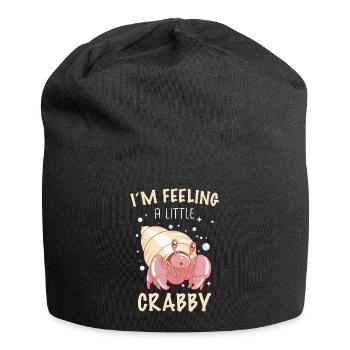 Crab Hermit Crab Crab Crab Cancer - Jersey Beanie - black - Front