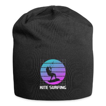 Rétro Vintage Classic Kite Surf Surf Surfer - Bonnet en jersey - noir - Devant