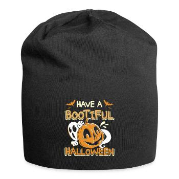 Passez un Halloween bootiful - Bonnet en jersey - noir - Devant