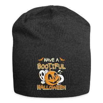 Have a bootiful halloween - Jersey-Beanie - Anthrazit - Vorne