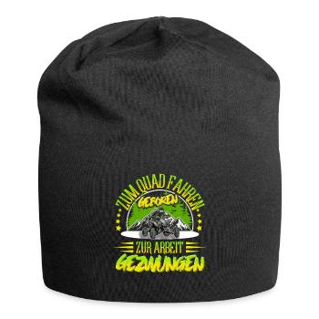 Quad ATV Offroad Quadfahrer - Jersey-Beanie - Schwarz - Vorne
