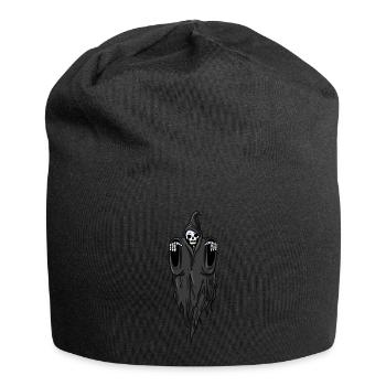 Fliegender Geist Untoter - Jersey-Beanie - Schwarz - Vorne