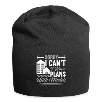 Architect Art Architecture Designer - Jersey Beanie - black - Front