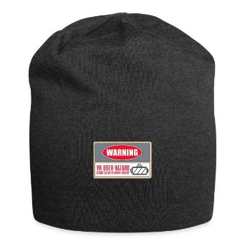 VR Virtual Reality - Jersey-Beanie - Anthrazit - Vorne